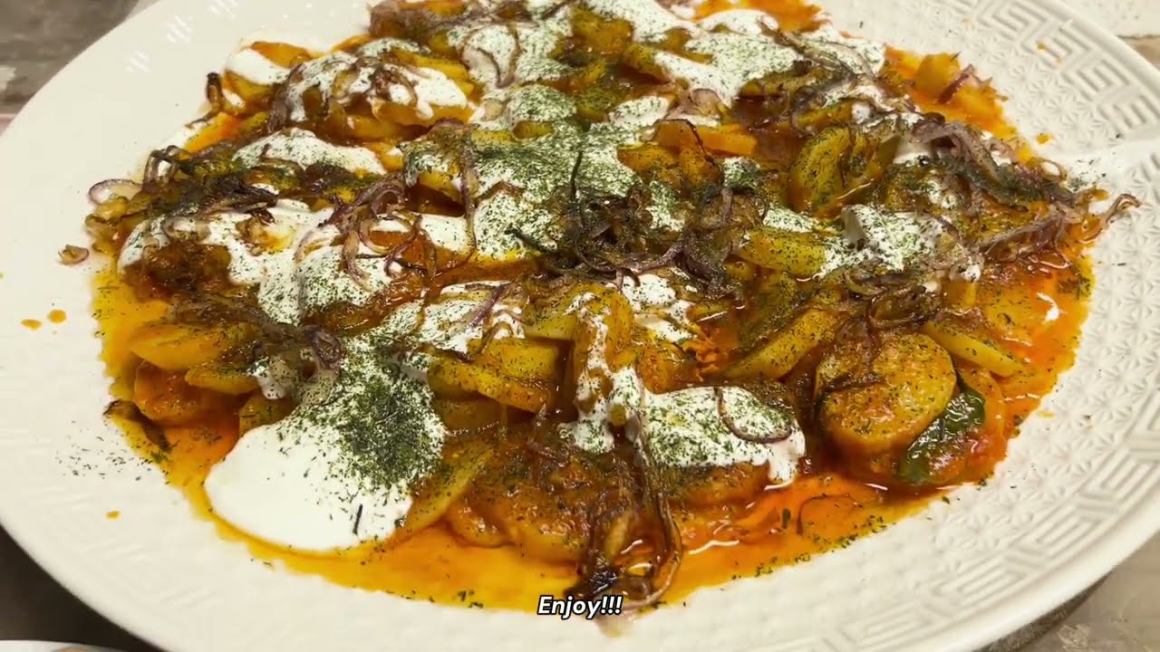 Afghan potato recipe 
