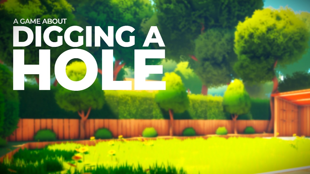 A GAME ABOUT DIGGING A HOLE GAMEPLAY FULL GAME WALKTHROUGH