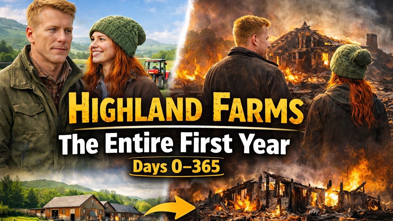 🌾 We Spent 365 Days Building a Farm in The Scottish Highlands - Full Year Movie