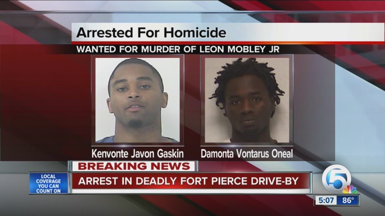 Fort Pierce police arrest 2 murder suspects