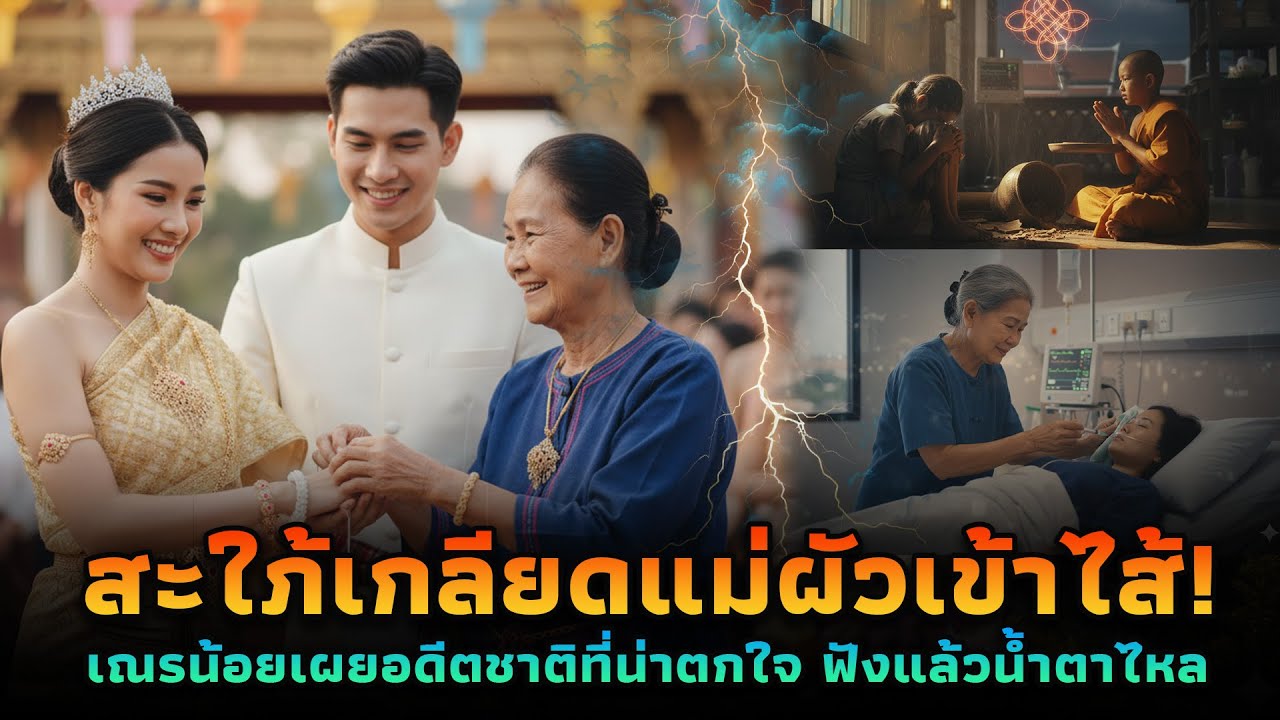 สะใภ้เกลียดแม่ผัวเข้าไส้! เณรน้อยเผยอดีตชาติที่น่าตกใจ ฟังแล้วน้ำตาไหล | สัจธรรมชีวิต