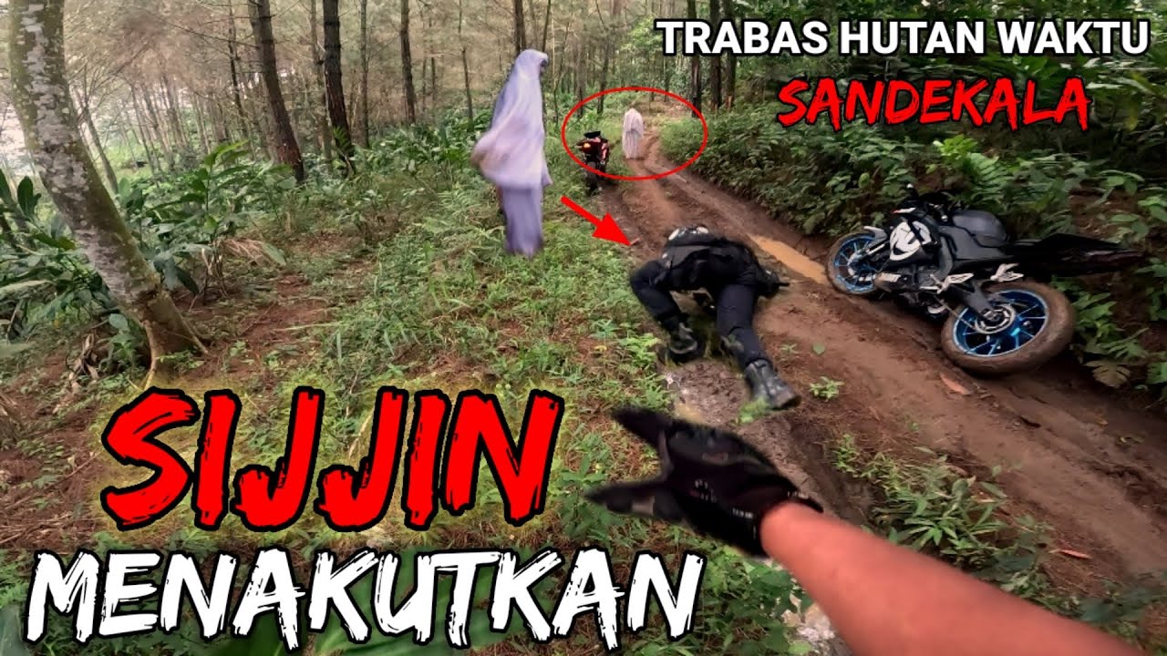 🔴MERINDING‼️DIHADANG SIJJIN WAKTU SANDEKALA DIHUTAN ANGKER - horor motovlog