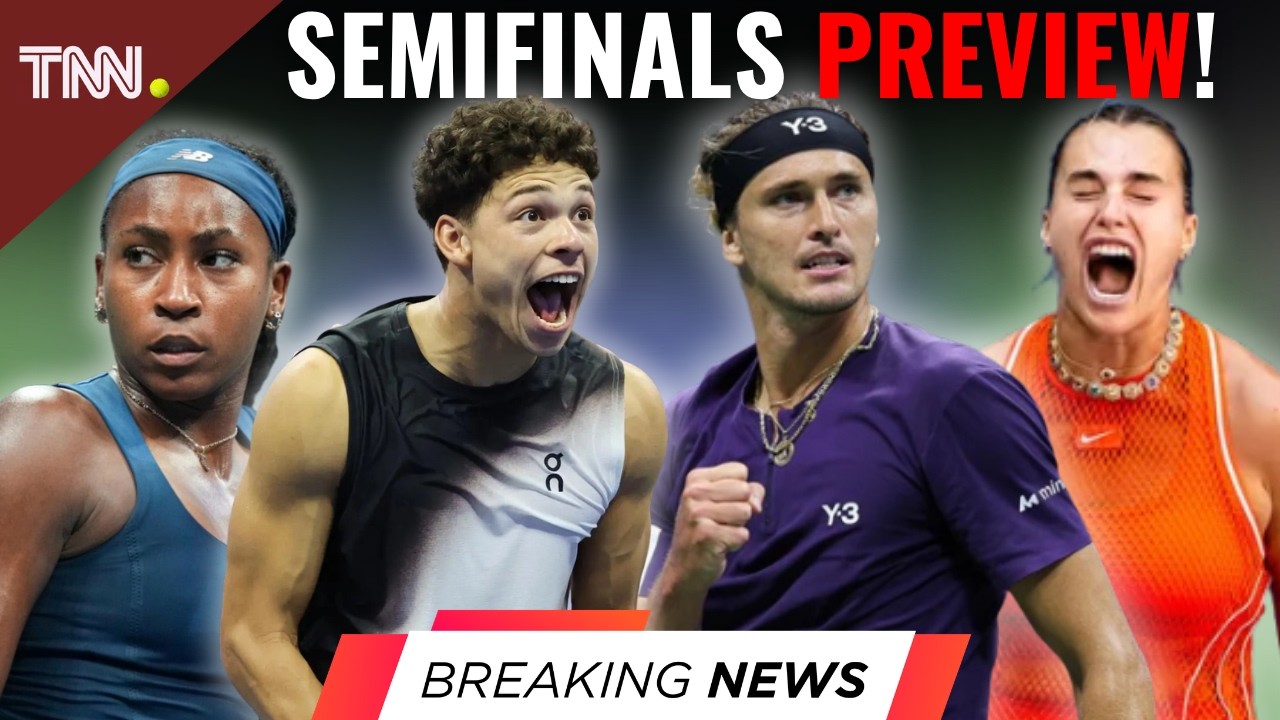 The US Open Semifinals Just Got Heated...