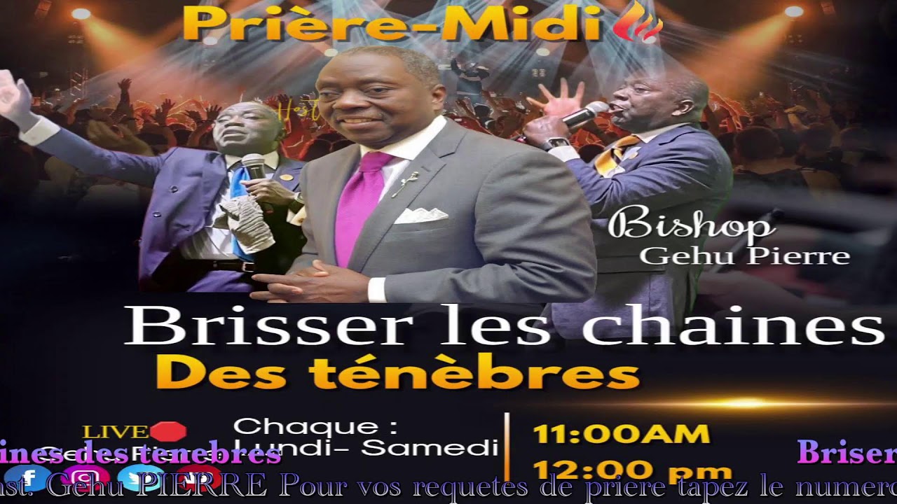 Briser les chaines des tenebres  BISHOP GEHU PIERRE