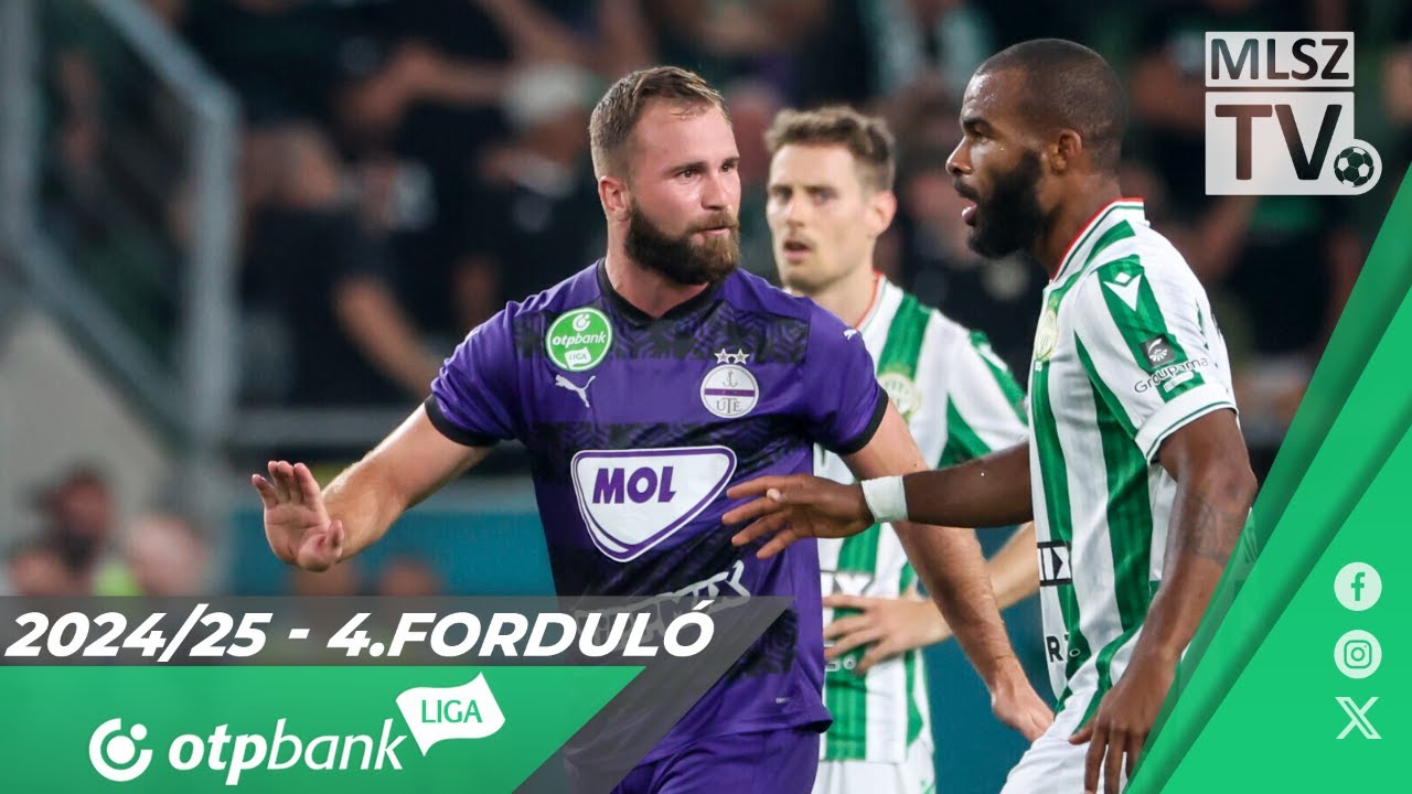 Ferencvárosi TC - Újpest FC | 1-0 | (0-0) | OTP Bank Liga | 4. forduló | MLSZTV
