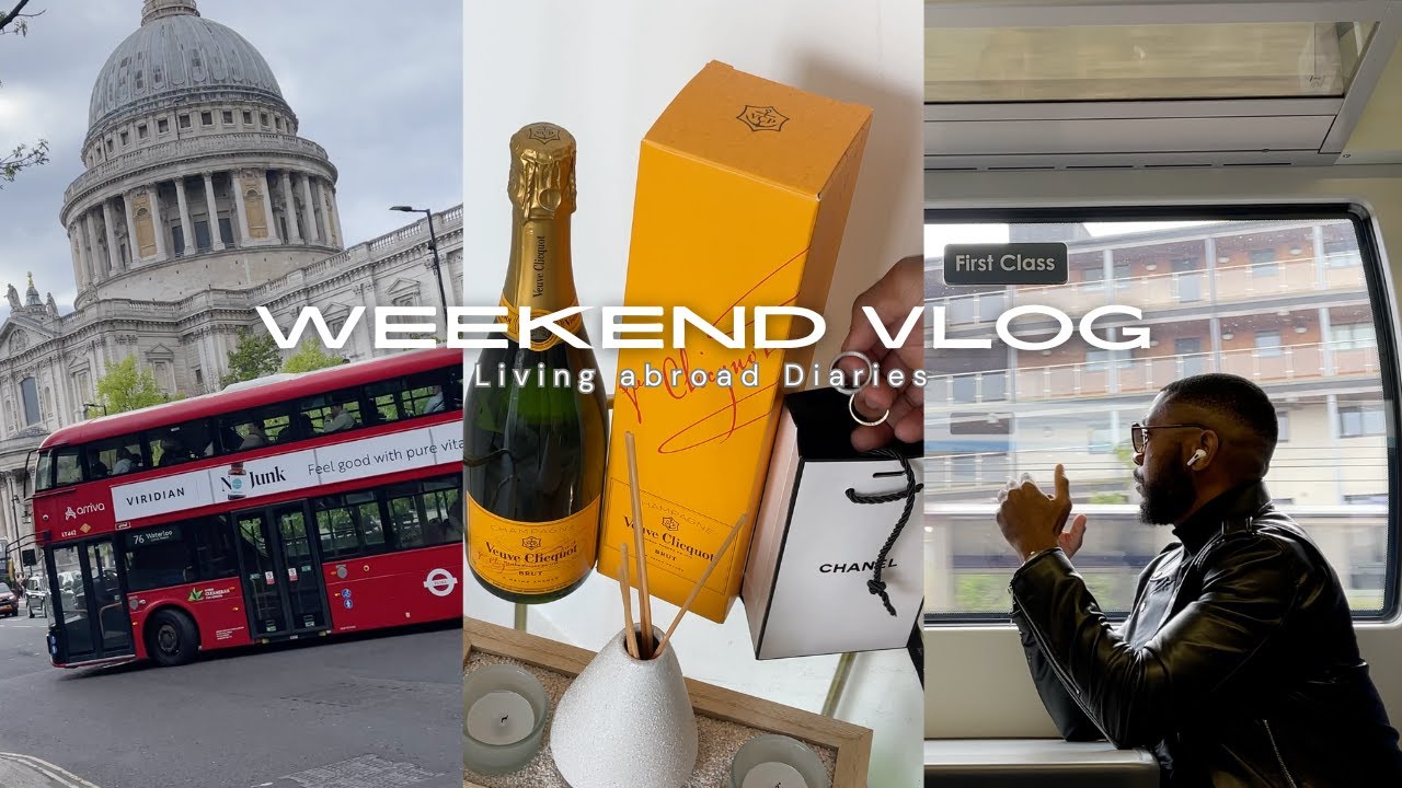 LIVING ABROAD DIARIES | Weekend in the life vlog | Slow Sunday Reset | London Rooftop | SA YouTuber