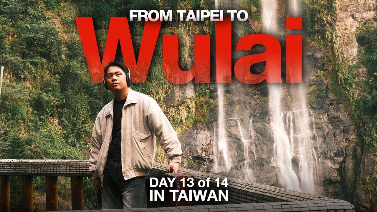 An afternoon in Wulai 🇹🇼 How to go to Wulai & What to do in Wulai | Taiwan Solo Travel Vlog 2026