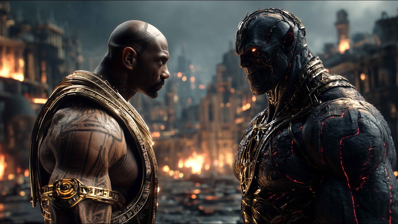 The Last Stand | AI-Generated Epic Superhero Showdown in a Burning City