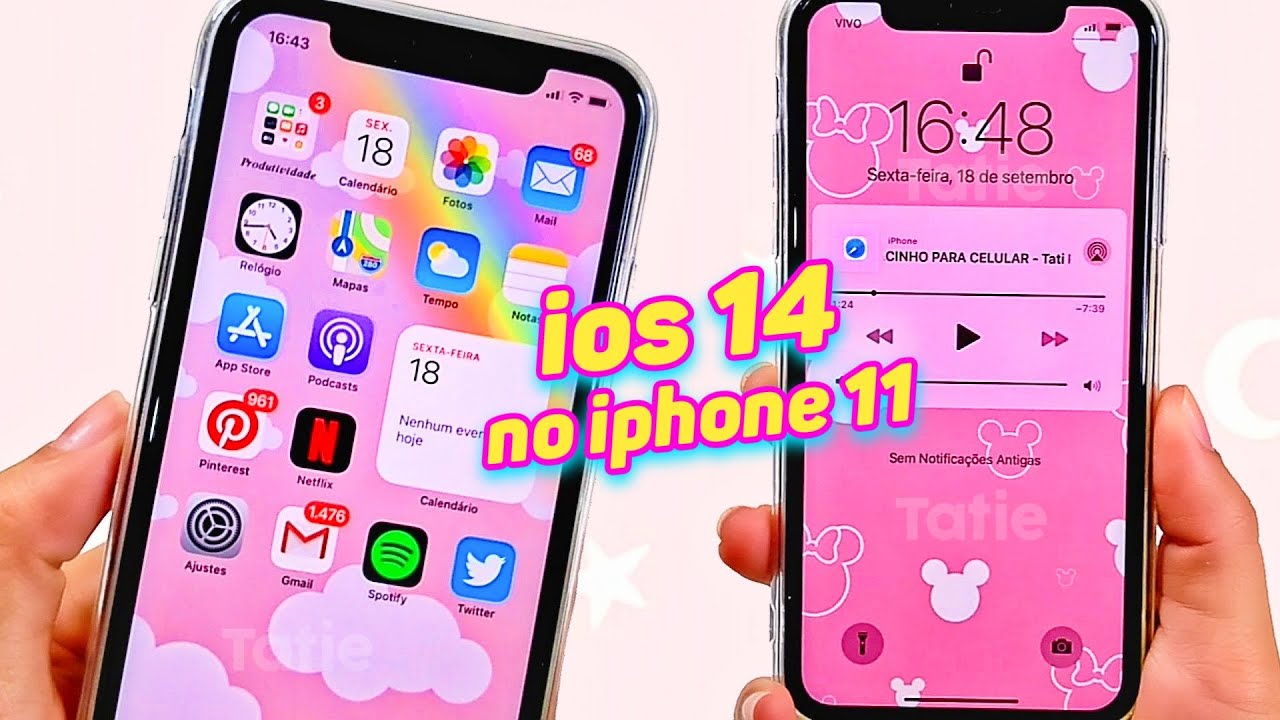 IOS 14 NO IPHONE 11 | O QUE MAIS GOSTEI