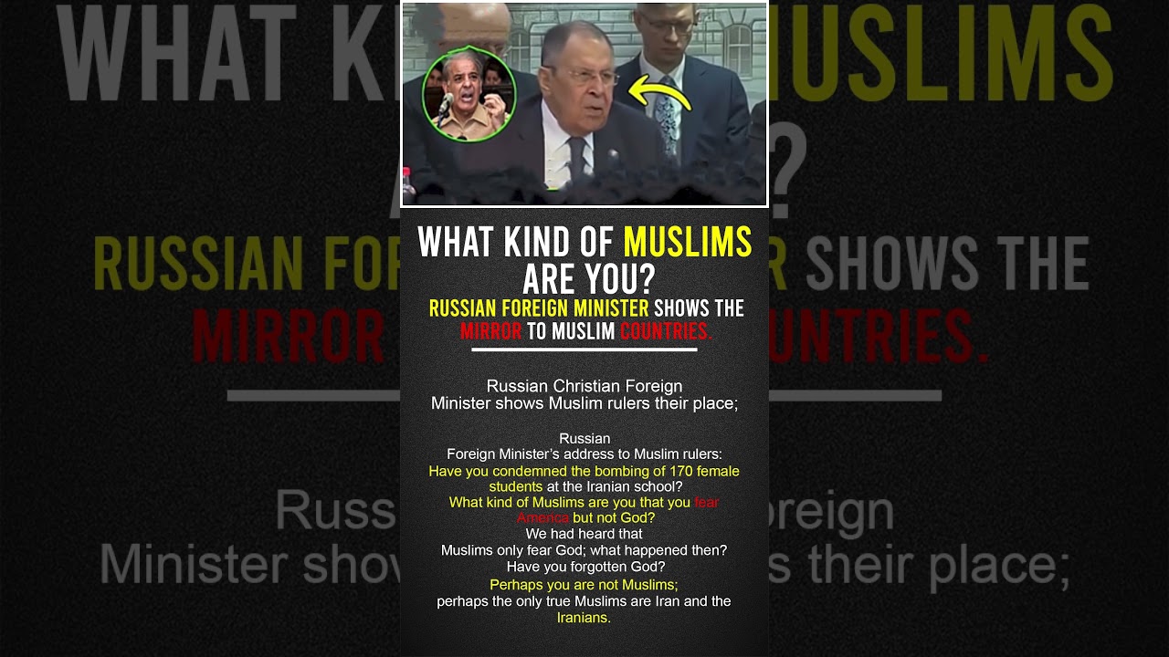 Explosive Statement by Russia&rsquo;s Foreign Minister Raises Questions