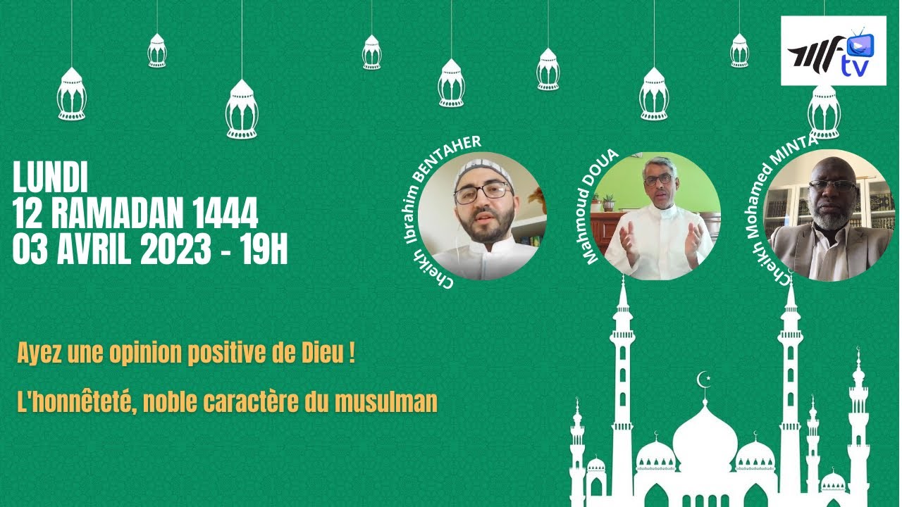 Diffusion du 12e jour de Ramadan 1444-2023