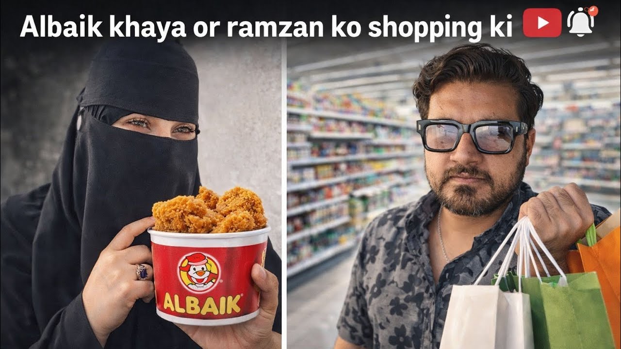 Ramzan Mobarik ki shoping or alback Brost party 🎉 