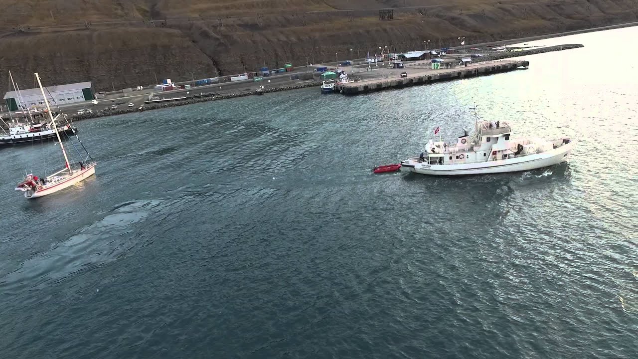 Ulla rinman longyearbyen havn