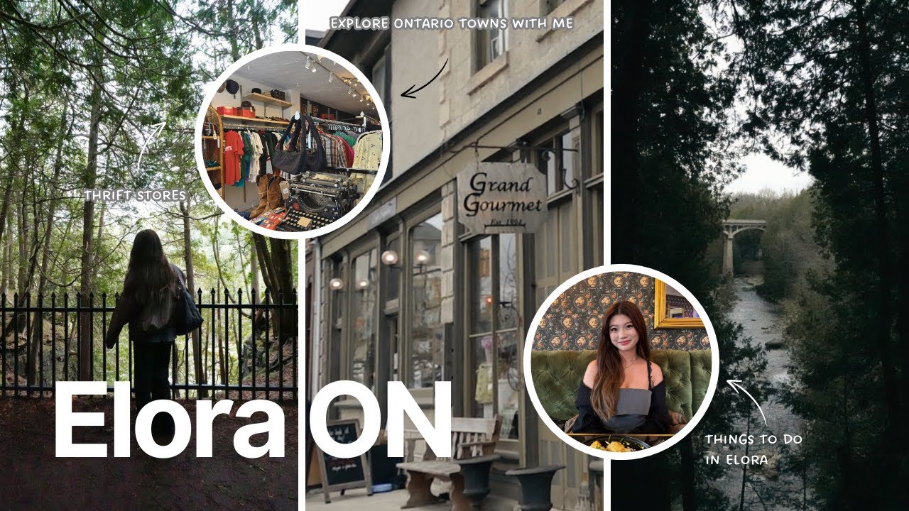 Exploring towns in Ontario: Elora | is it worth the visit | Things to do | Got lost!!!