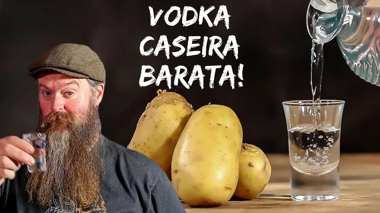 Como Fazer Vodka de Batata Barata em Casa