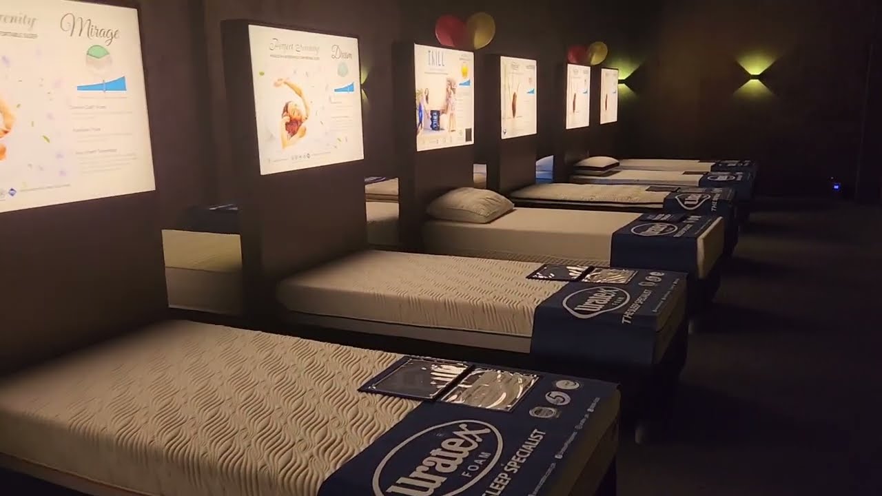 Uratex Foam Bed and Mattress Showroom at Ronac Lifestyle Center Official Site in Philippines