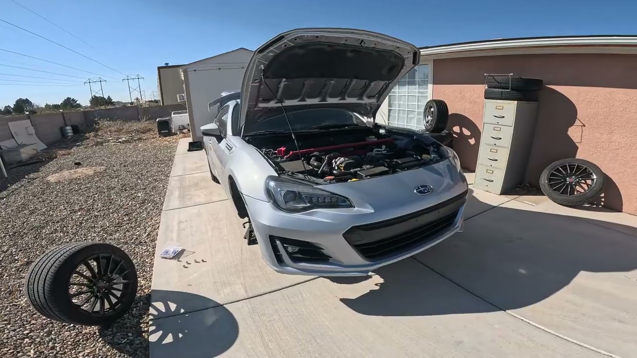 Installing MaxpeedingRod Coilovers!! BRZ/FRS/86 and new wheels!!