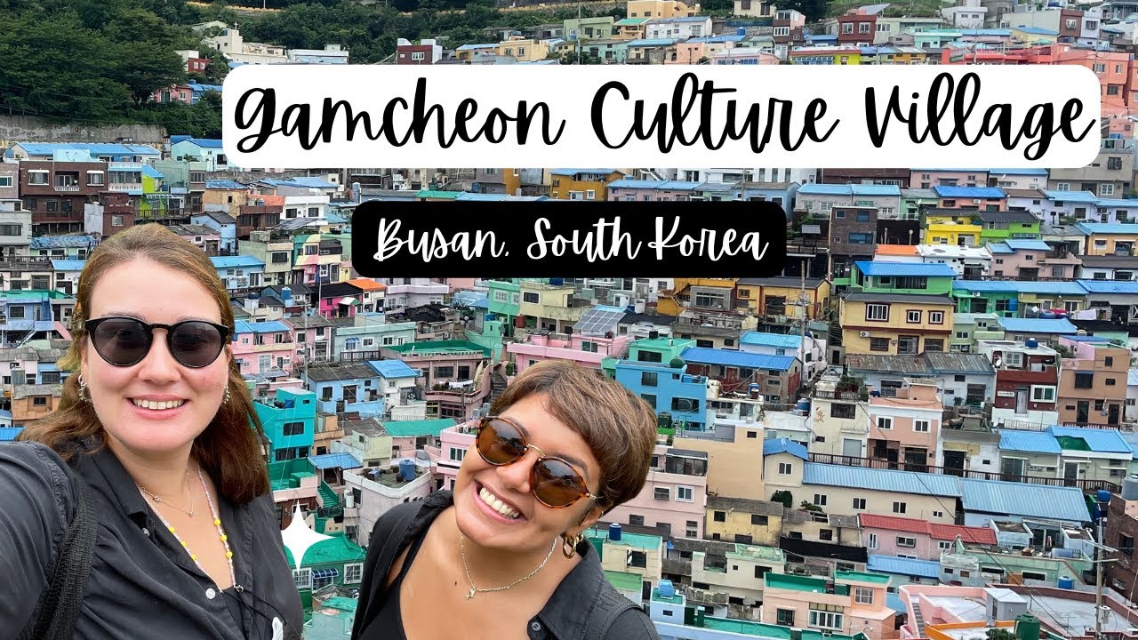 Visiting Gamcheon Culture Village Busan South Korea 🎨 | Korea Vlog 🇰🇷 | Read As A Dodo 🦤