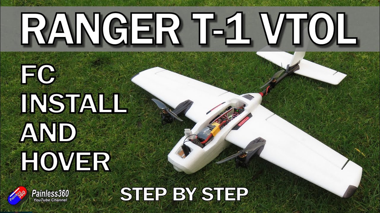 Сборка Ranger T-1 VTOL: Видео 3. Установка Matek F405-VTOL и первый тестовый полет!