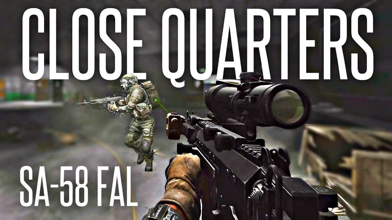 CLOSE QUARTERS SA-58 FAL (7 PMC Kills / Interchange) - Escape From Tarkov