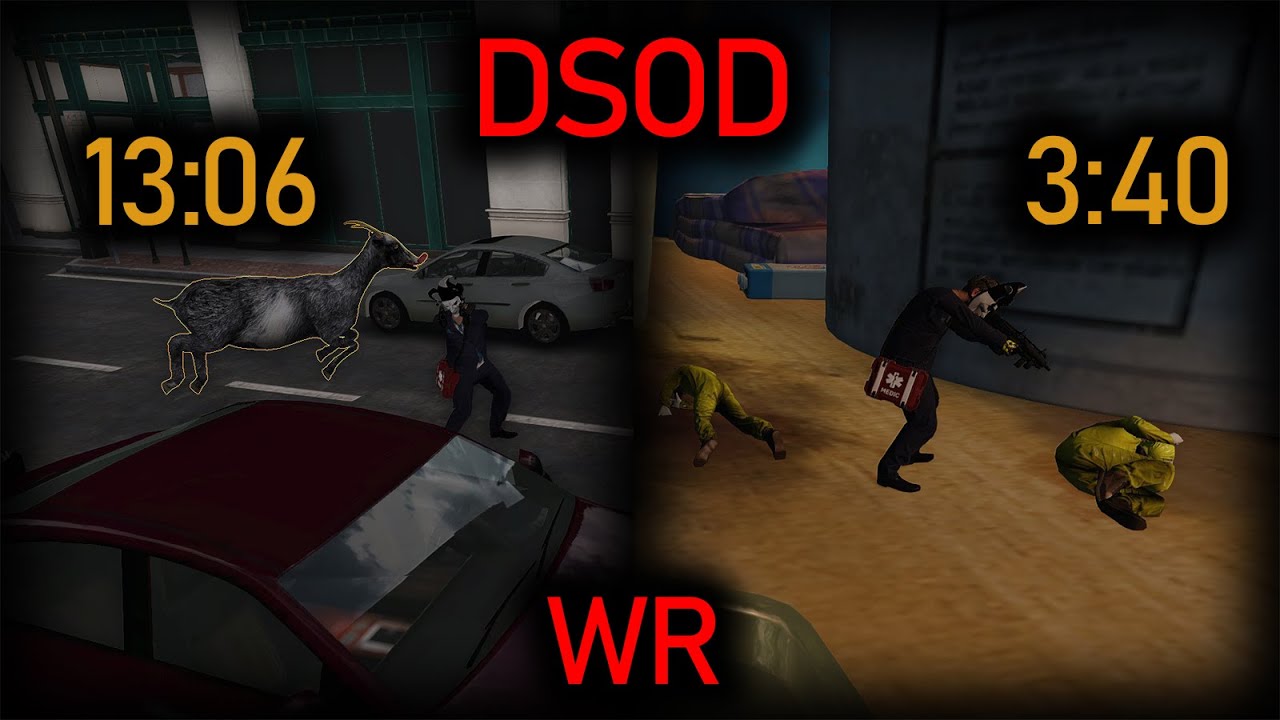 DSOD Goat Simulator + Lab Rats Speedruns (WR [not anymore though])