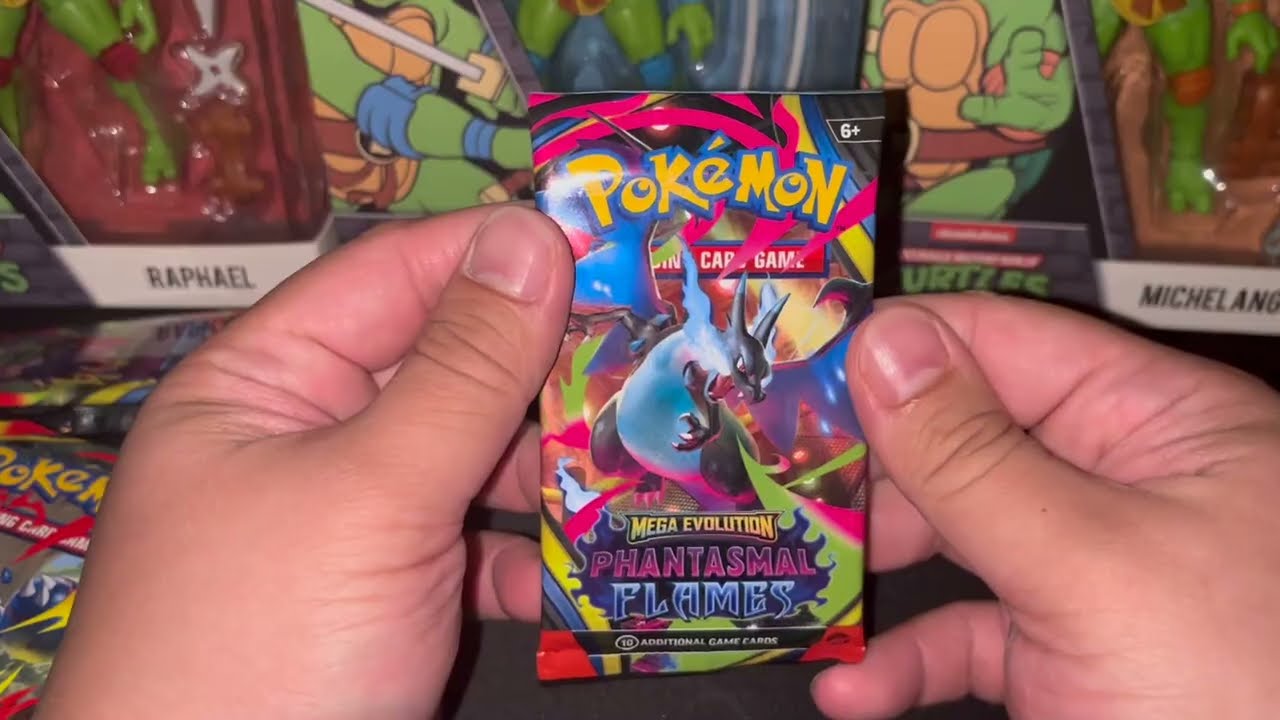 Phantasmal Flames ETB Pokemon Unboxing