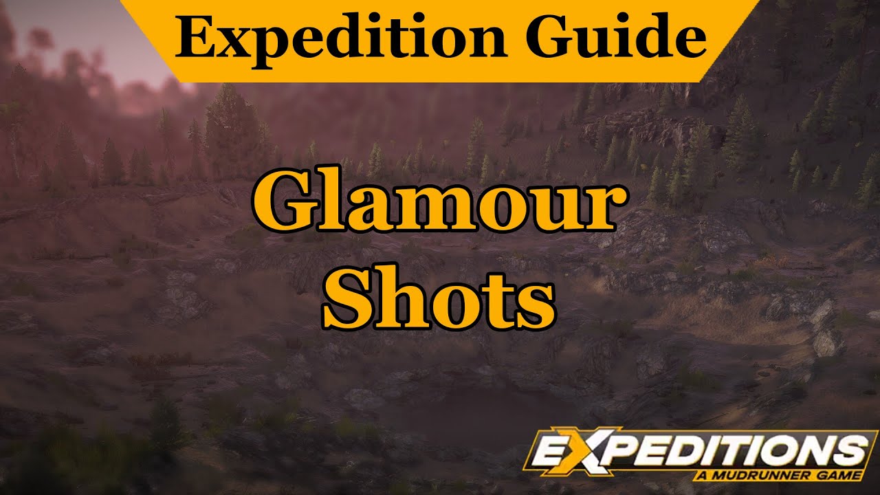 Glamour Shots: An Expeditions Guide