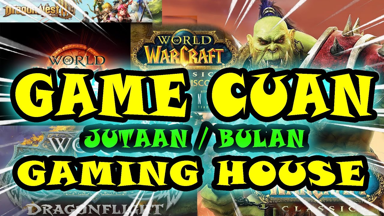 GAMING HOUSE MAININ 5 GAME CUAN INI❓❓-(farming house mmorpg) Berikut daftar game cuan pc cuan jutaan