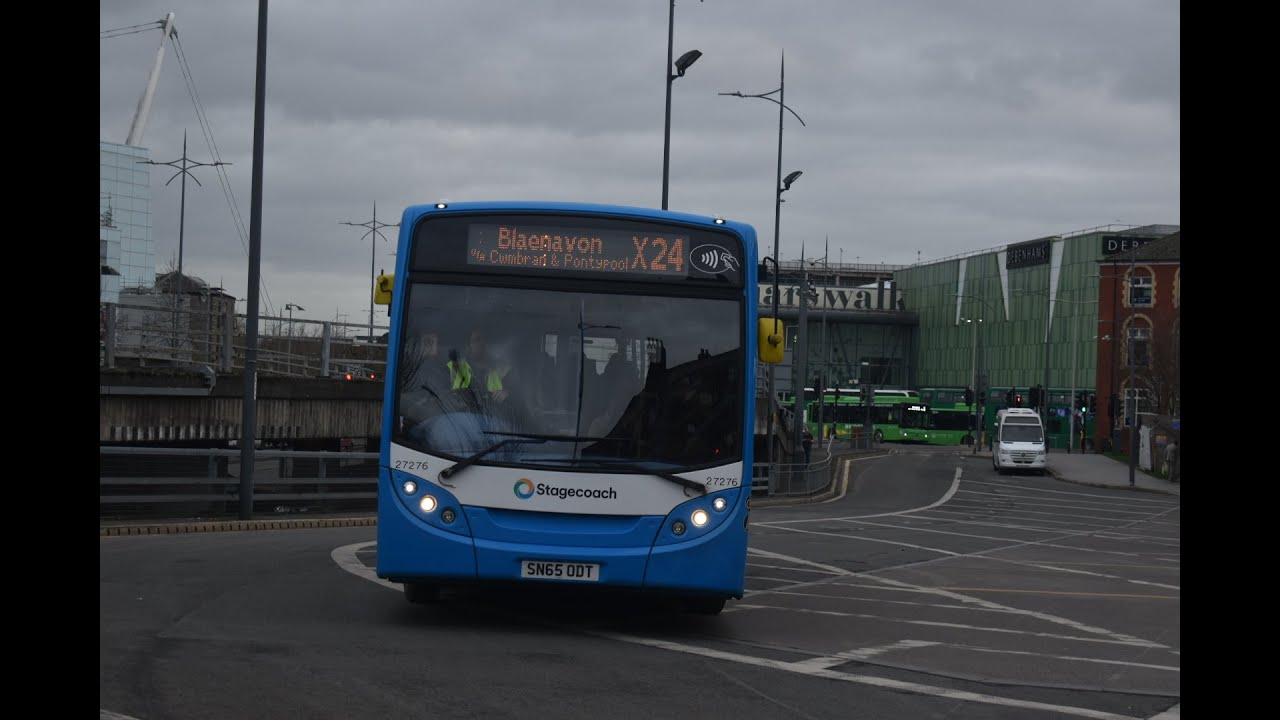 Stagecoach South Wales 27276 | X24 Cwmbran - Newport