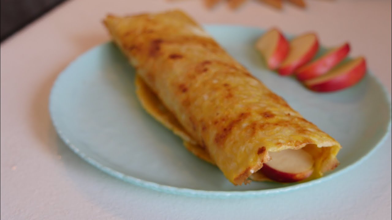 НИСКОКАЛОРИЧНА КОКОСОВА ПАЛАЧИНКА - Само с 2 продукта, много лесна и вкусна