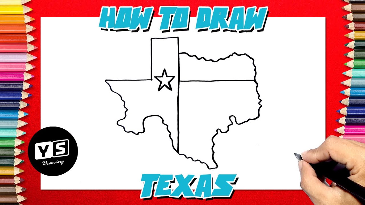 How to draw Texas