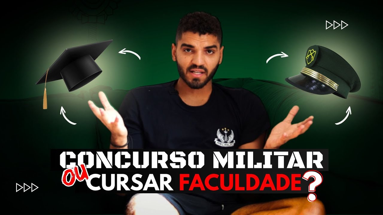 CONCURSO MILITAR OU CURSAR FACULDADE? - Tropa do Arcanjo