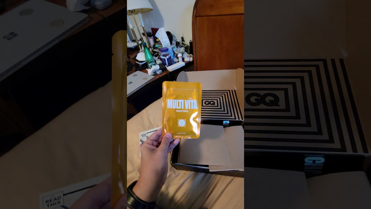 GQ Best Stuff Box Winter 2020 unboxing