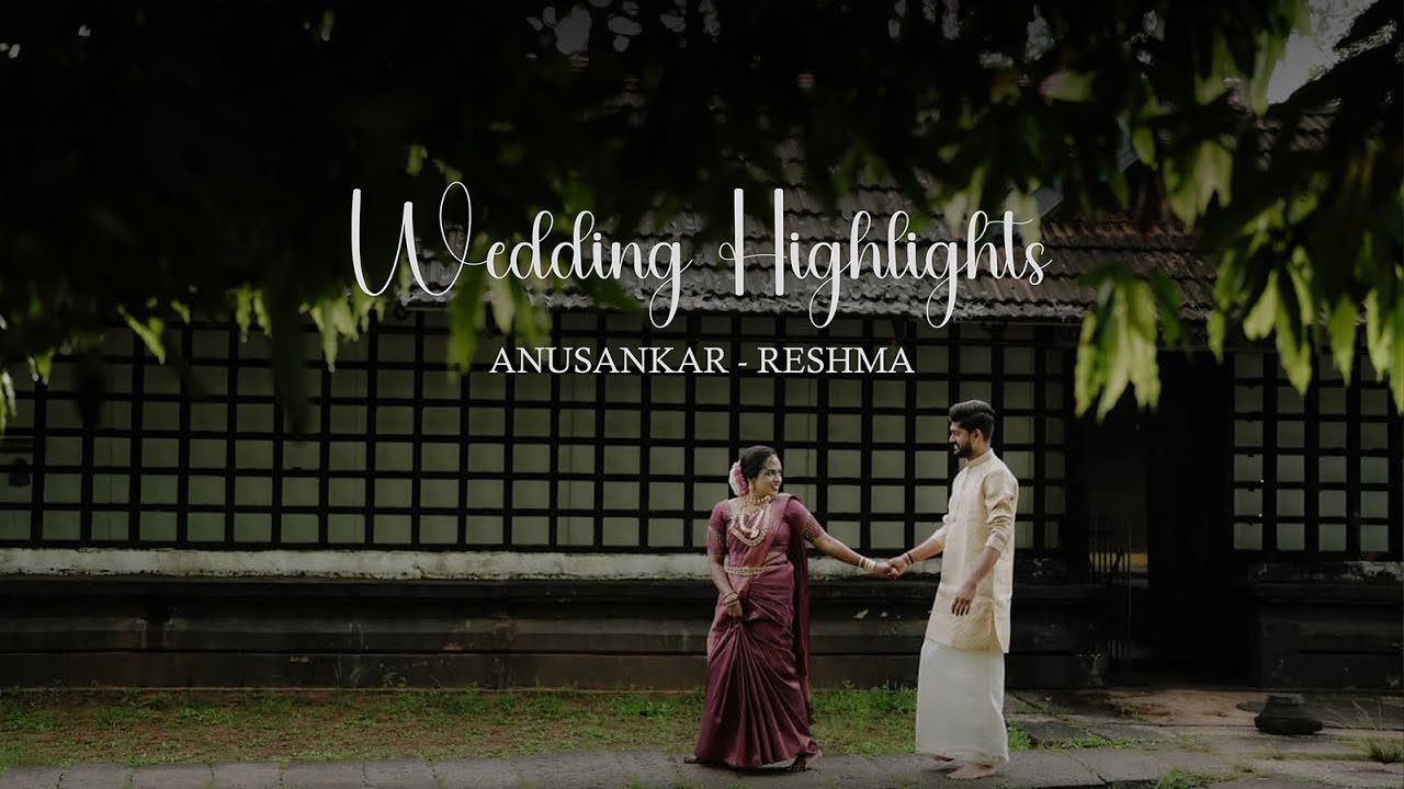 Kerala Wedding Highlights | Anusankar - Reshma | Story Book Thrissur