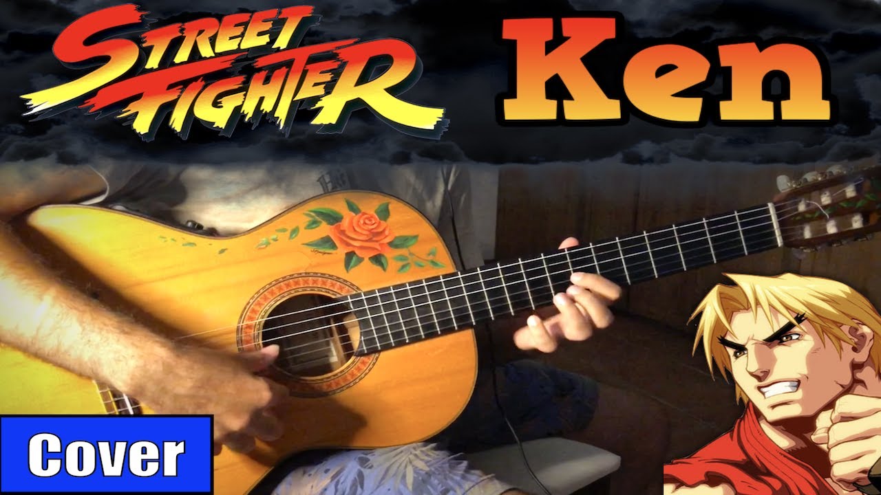 KEN - STREET FIGHTER meets flamenco gipsy guitarist GUITAR COVER