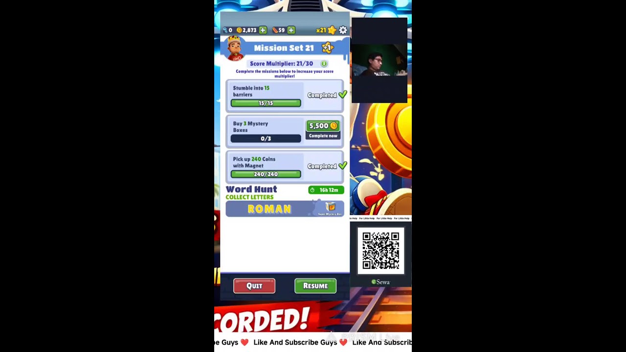 Subway Surfers  Gameplay Live 🇳🇵🇮🇳