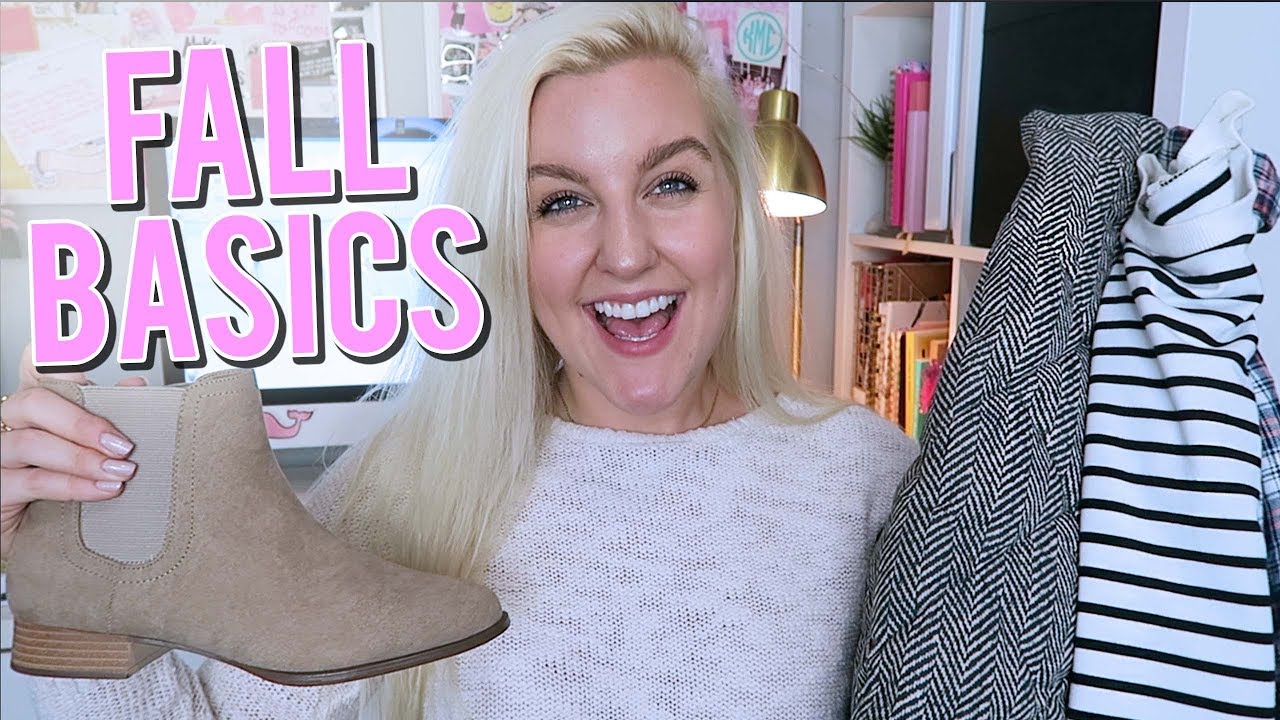 PREPPY FALL ESSENTIALS AND WARDROBE BASICS FOR THE PREPPY GIRL || Kellyprepster