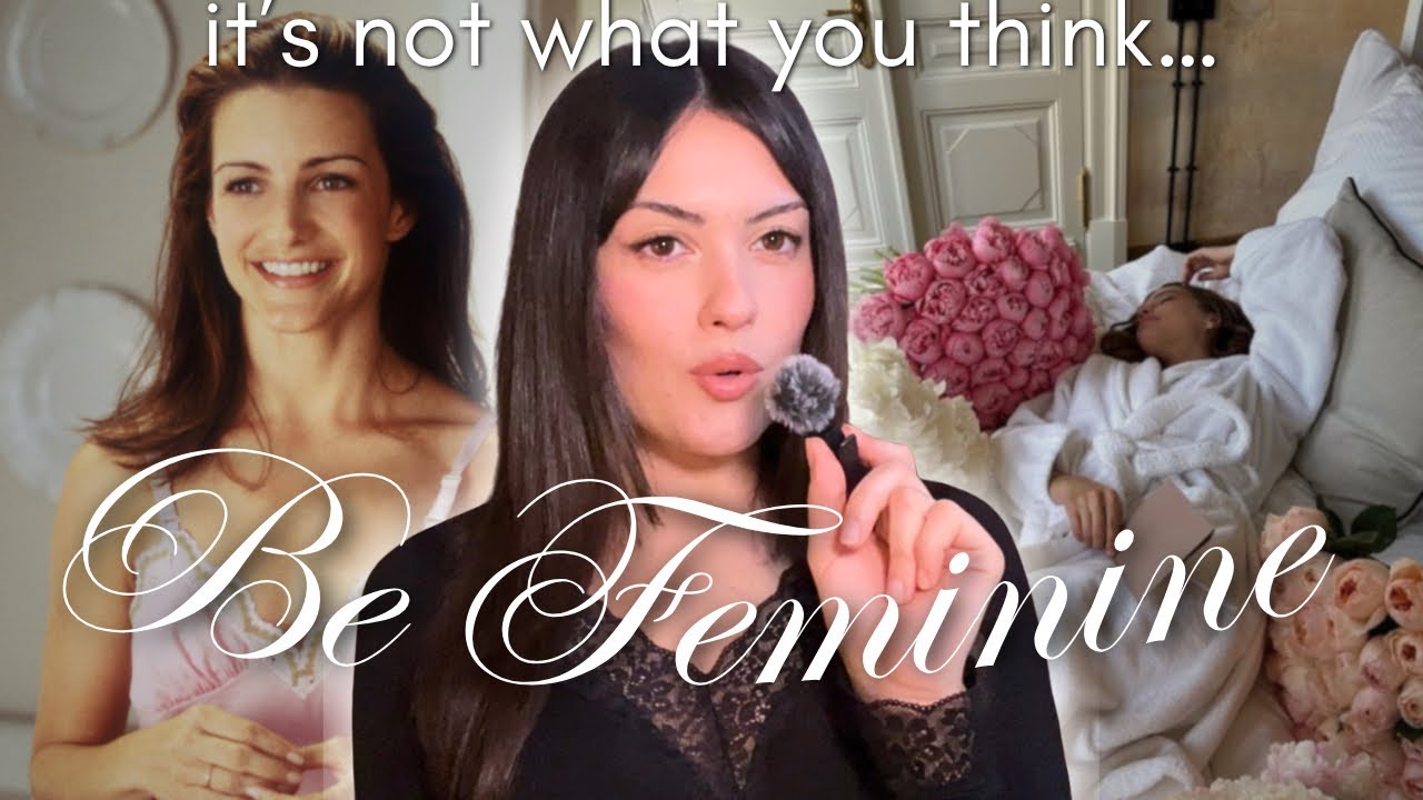 How to *actually* be feminine | embrace your femininity | romanticizing life 🌸