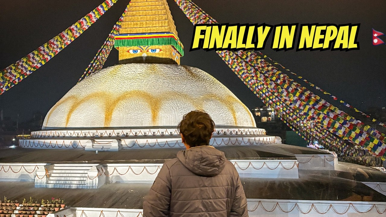First Day in Kathmandu & I'm Already amazed by the Giant Buddha Stupa
