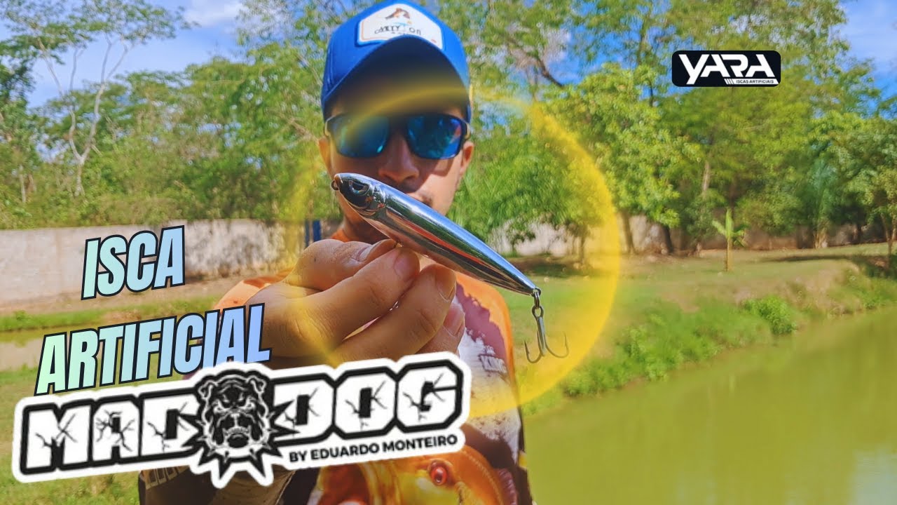 MAD DOG 90 Isca Artificial YARA | by Eduardo Monteiro | REVIEW