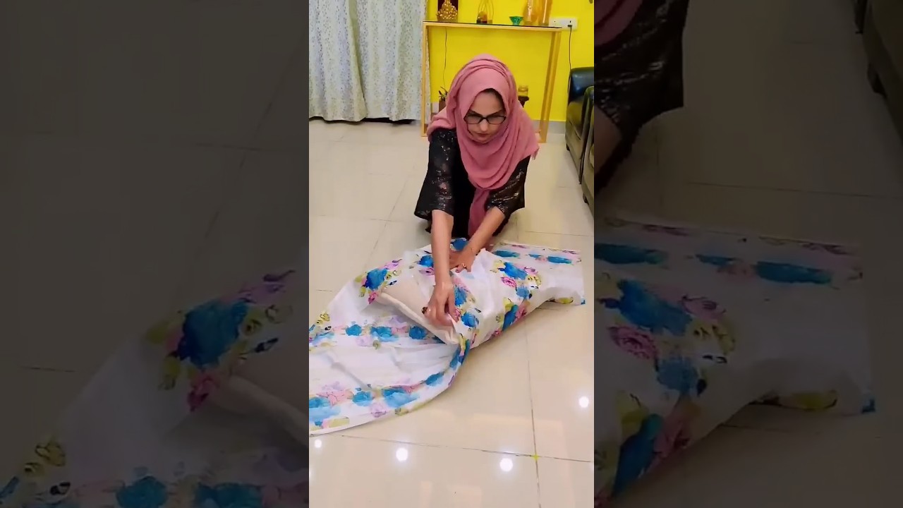 Making Cushion Cover without Stitching #diy #homedecor #diy #cushion #cover