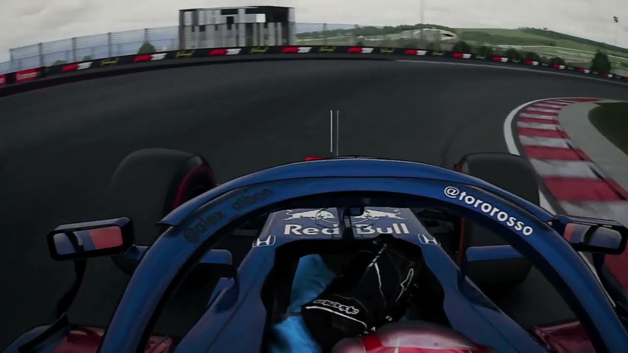 2019 Toro Rosso STR14 at Hungaroring onboard lap