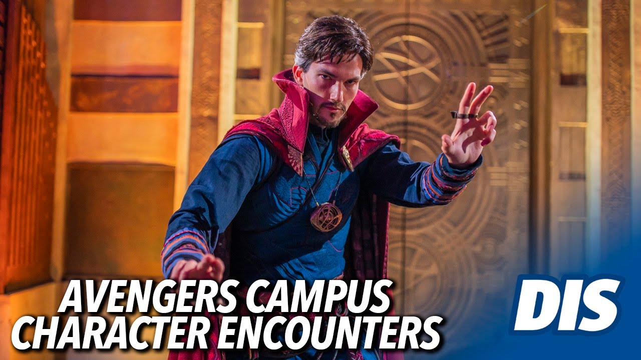 Spider-Man, Black Widow, Doctor Strange & Avengers Campus Character Encounters