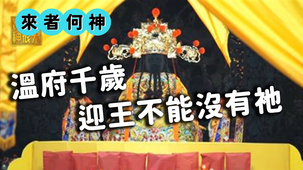 東港人的心靈寄託  迎王不能沒有祂  溫府千歲駕到｜來者何神｜寶島神很大online