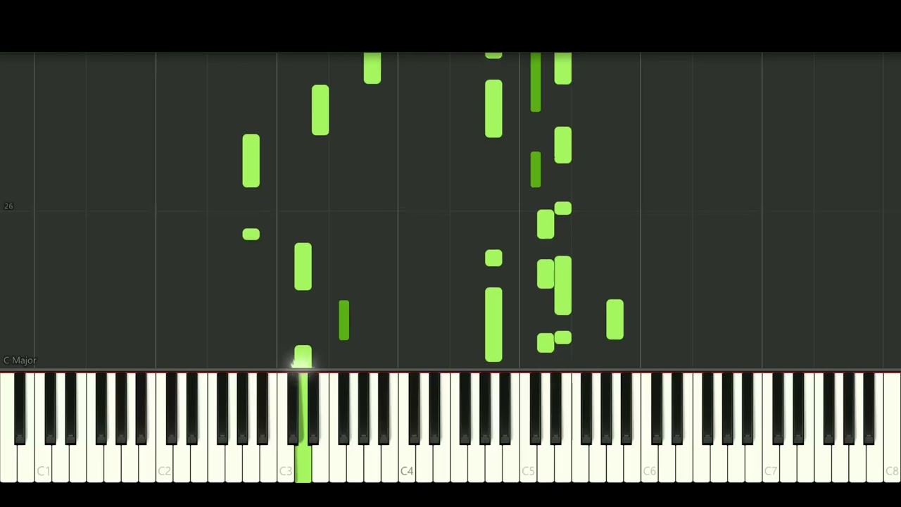 Tuesday's Gone - Synthesia Tutorial (Full Version)