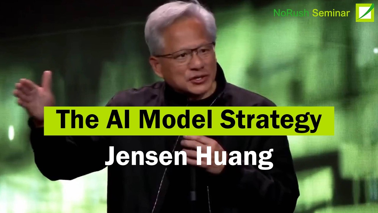 Jensen Huang gives the best AI model strategy