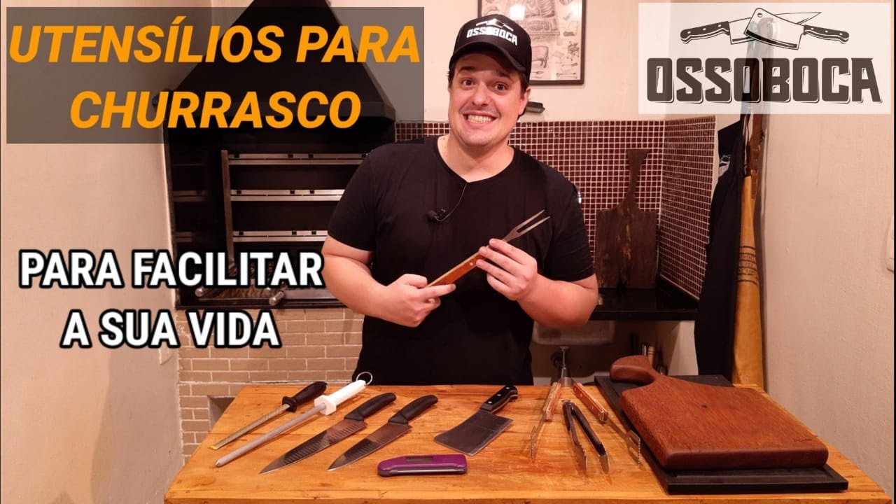 Utensílios para Churrasco - Para facilitar a sua vida!