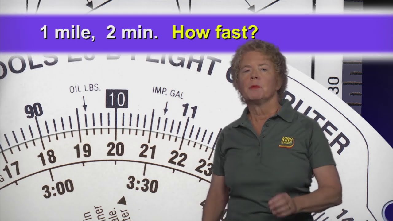 How to Use Your E6B - Video 2 of 14 - How Fast