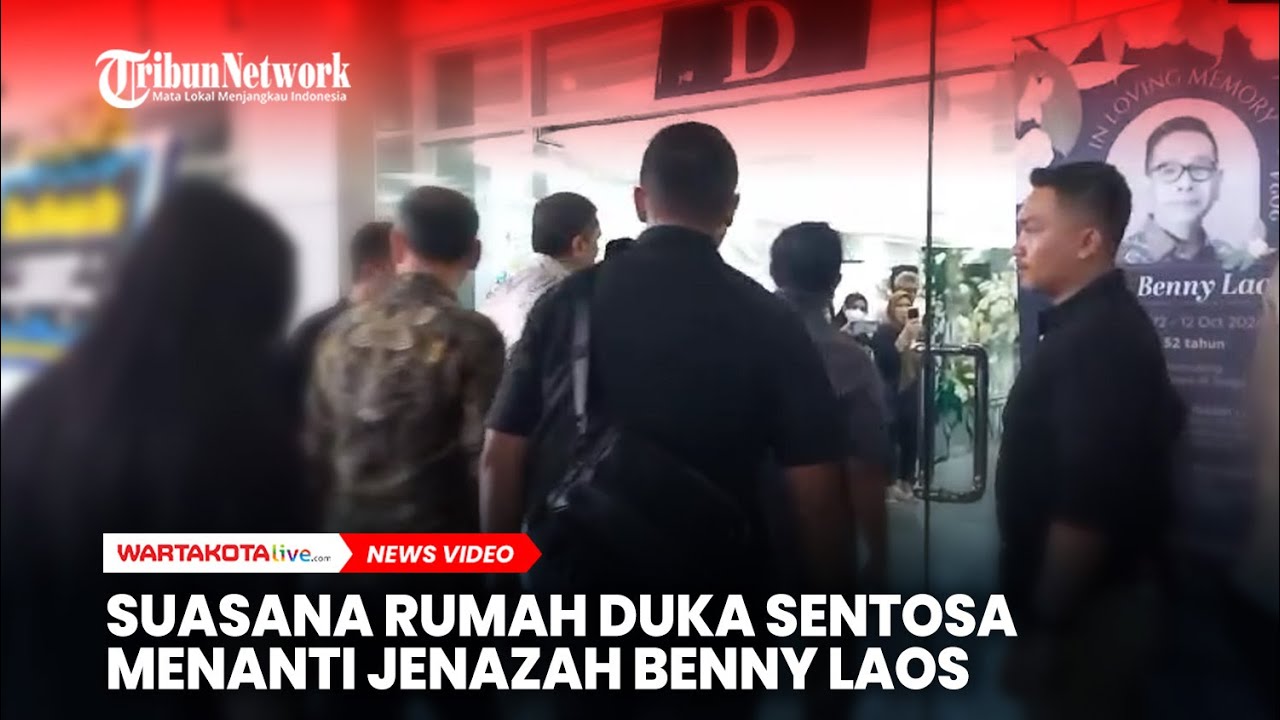 Suasana Rumah Duka Sentosa RSPAD Meannti Jenazah Benny Laos