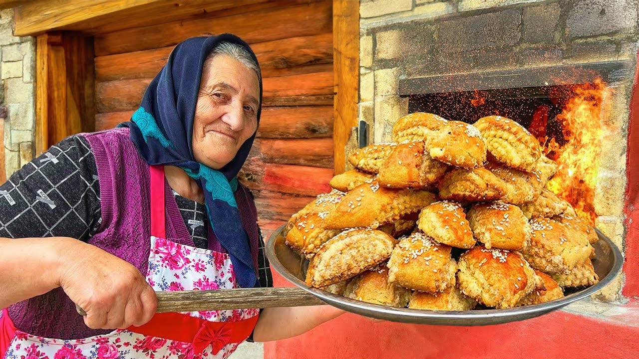 Готовим Много Вкусных Традиционных Азербайджанских Десертов в Деревенском Доме!